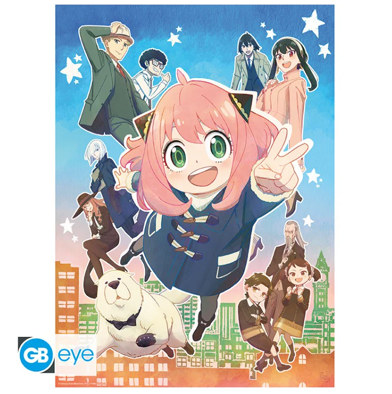 SPY X FAMILY - Set 2 Posters Chibi 52x38 - Une double famille – Image 3