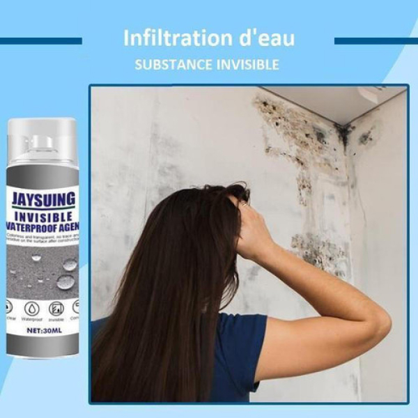 Spray Étanchéité Extérieur – Répare Fissures de Murs avec Agent Invisible Waterproof et Protection Durable – Image 2