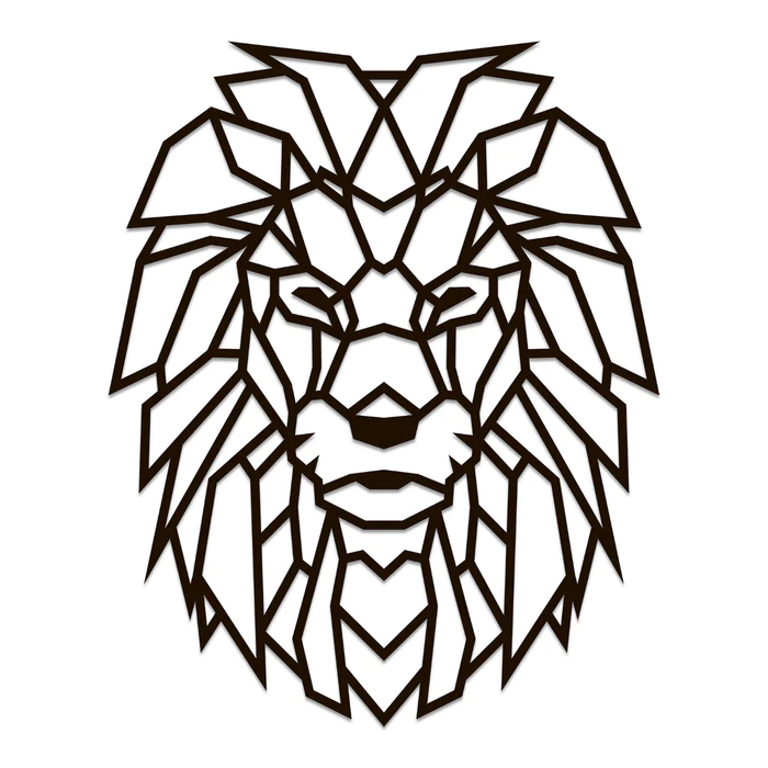 Lion – Puzzle mural