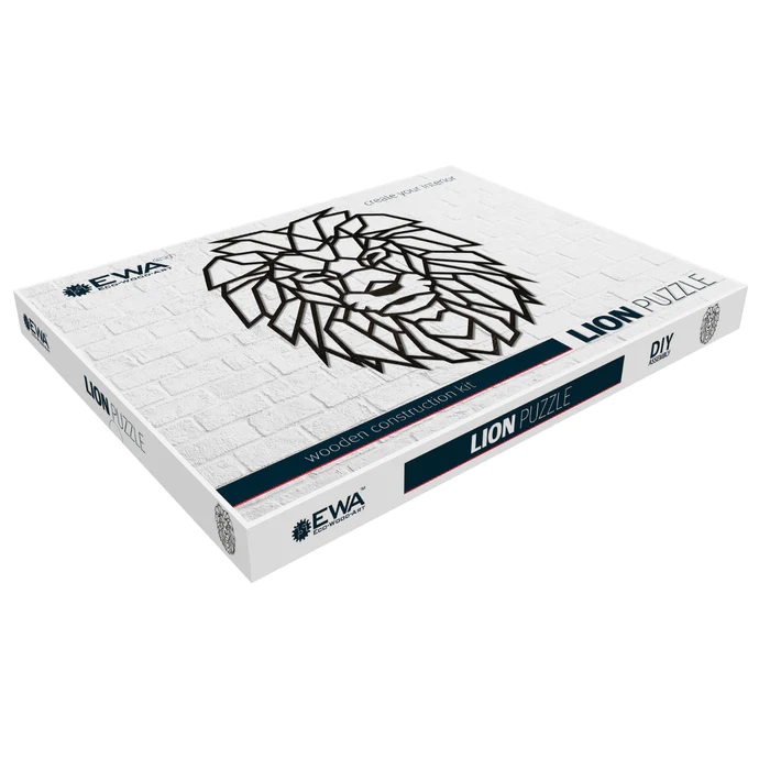 Lion – Puzzle mural – Image 3